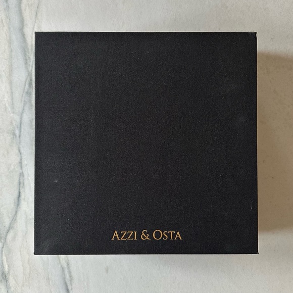 RARE Azzi & Osta Headband Velvet Headband Pearls Golden Stitch - Picture 5 of 8